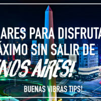 5 lugares para disfrutar al máximo sin salir de Buenos Aires